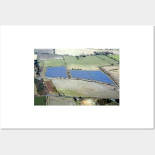 Reydon solar farm, UK (C026/2456) Posters and Art